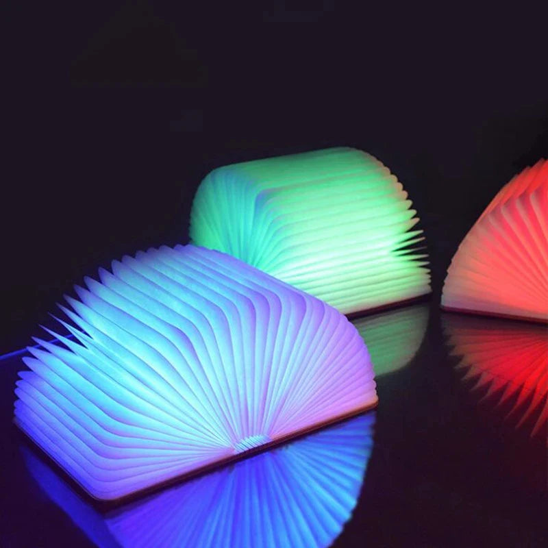 LED Magnetic Book Light 3D Folding