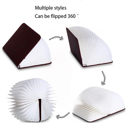 LED Magnetic Book Light 3D Folding