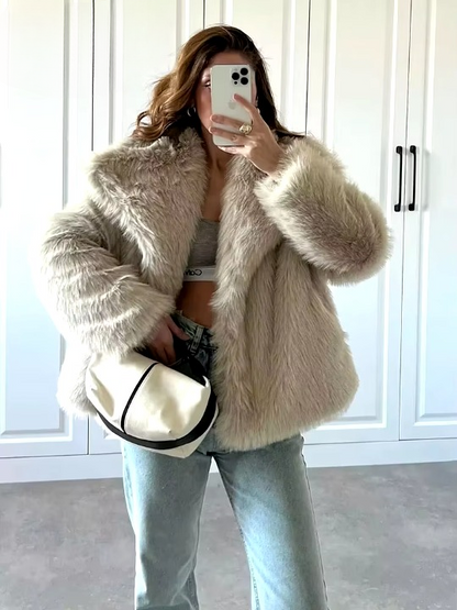 Women's Faux Fur Jacket